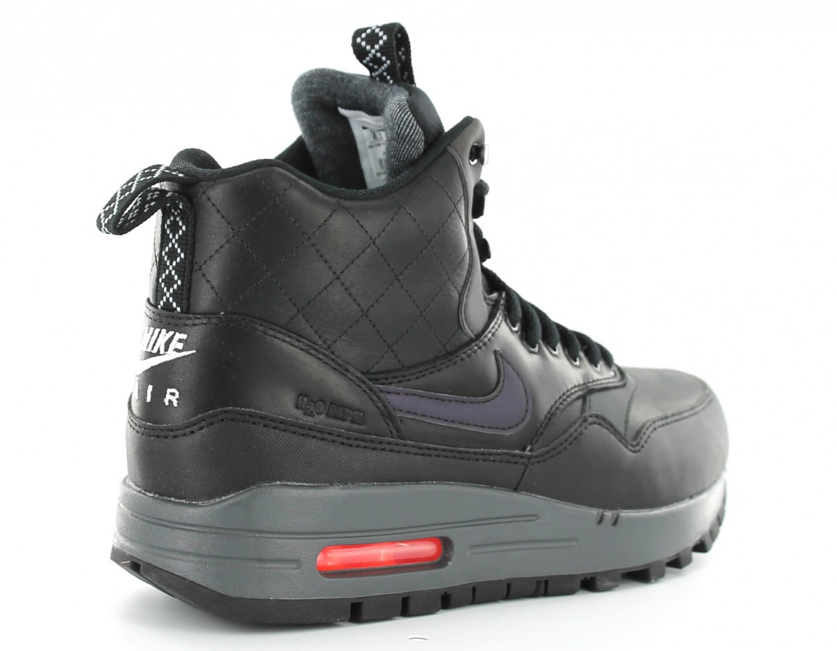 Nike air max 1 mid sneakerboot rf femme NOIR/NOIR
