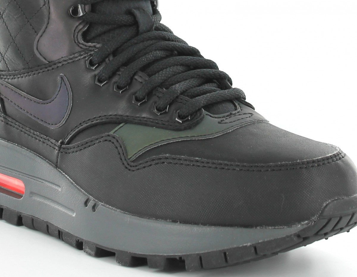 Nike air max 1 mid sneakerboot rf femme NOIR/NOIR