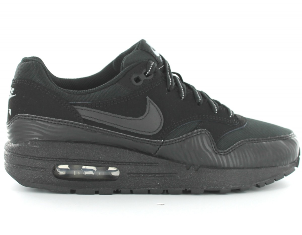 Nike Air max 1 gs NOIR/NOIR