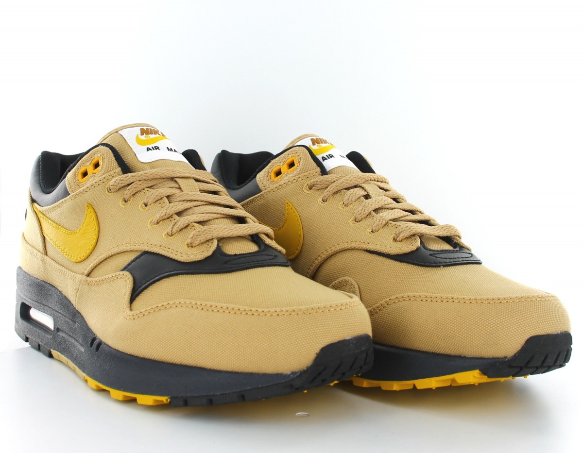 Nike Air Max 1 premium 93 logo elemental gold-mineral yellow