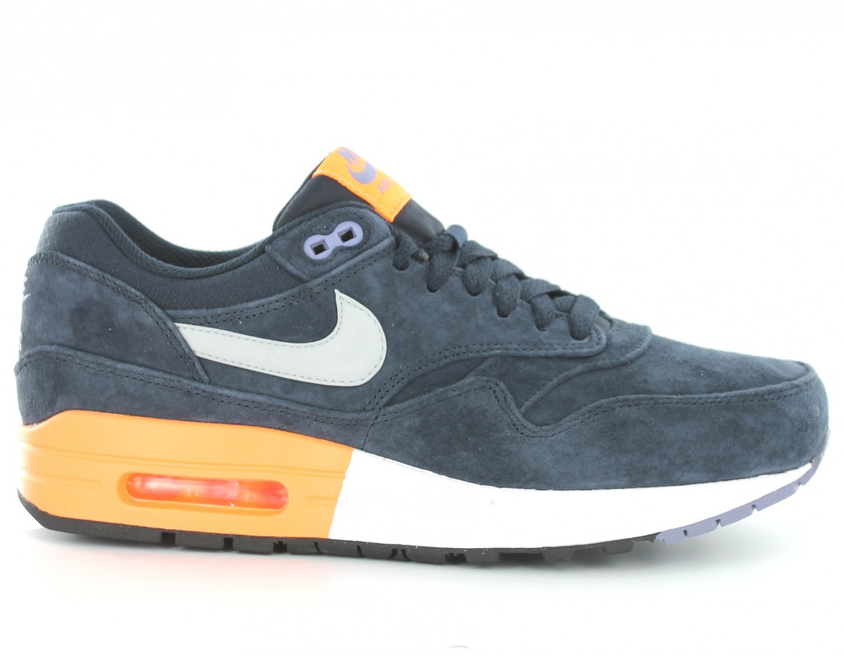 Nike Air Max 1 Premium BLEU/MARINE/ORANGE