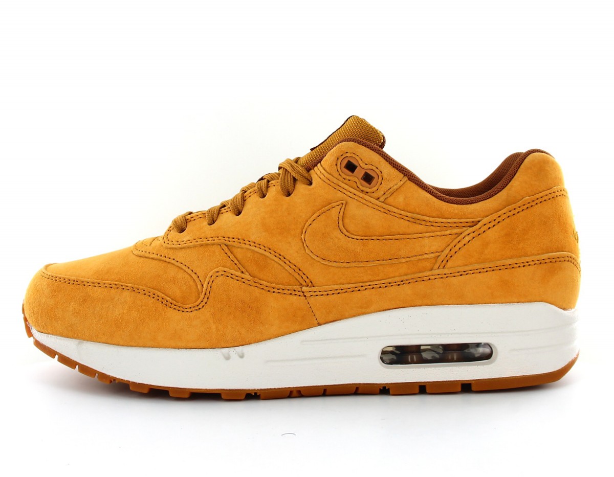 Nike Air Max 1 premium wheat-flax gum