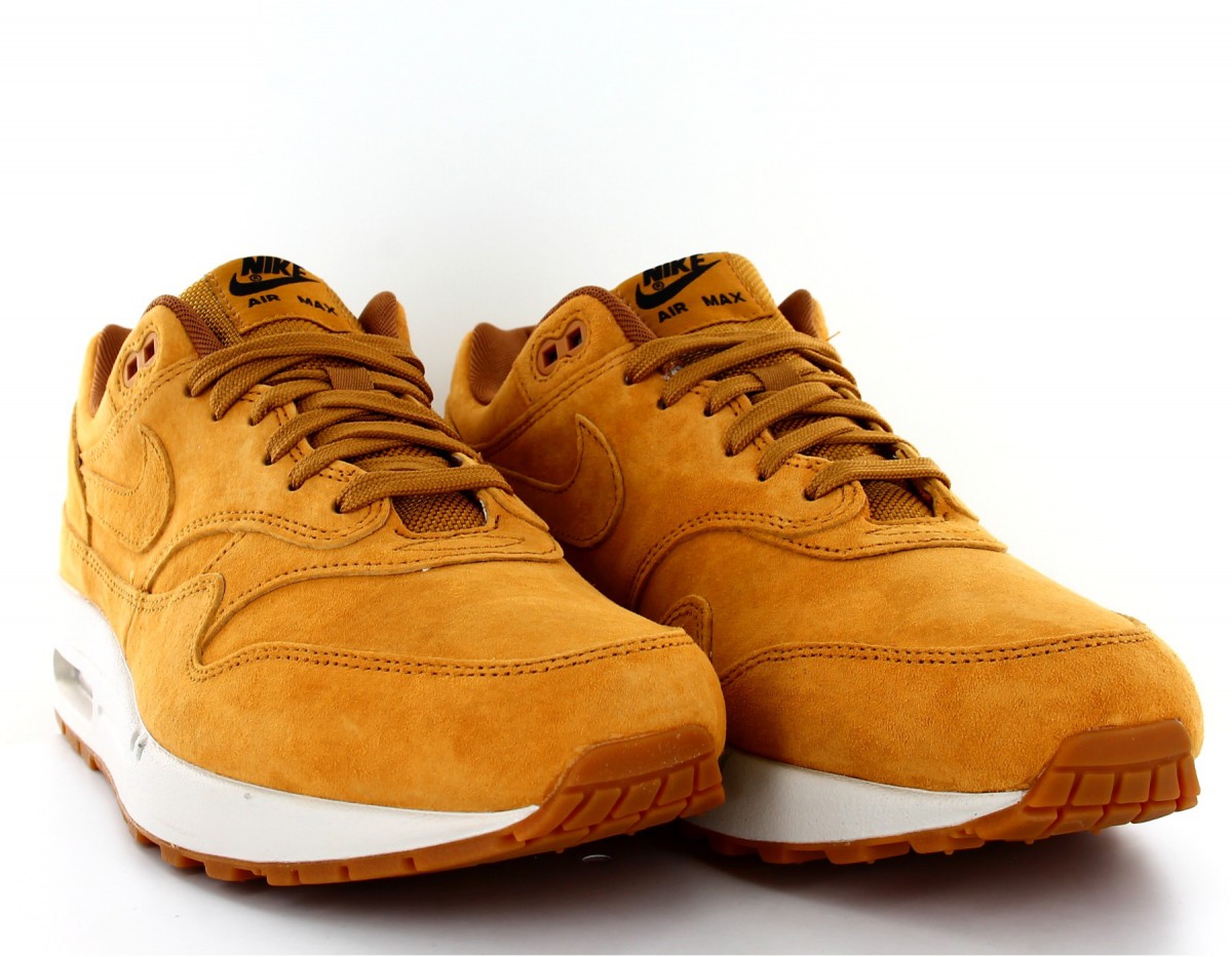 Nike Air Max 1 premium wheat-flax gum