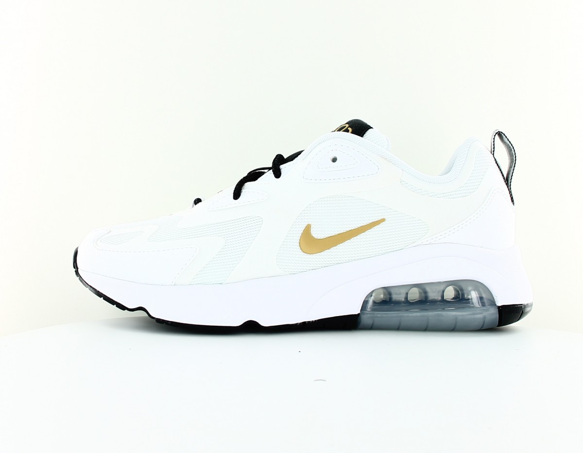 Nike Air max 200 blanc or noir