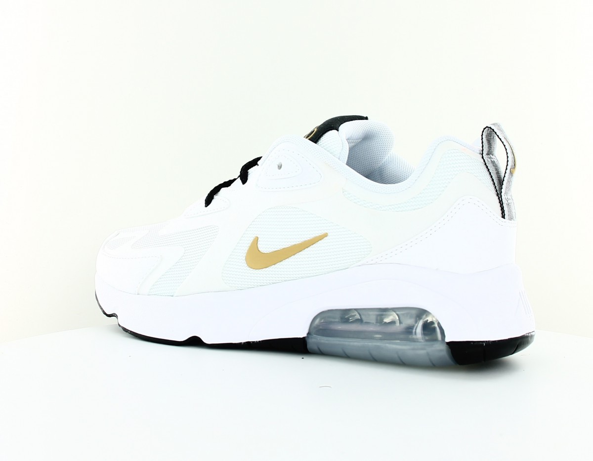 Nike Air max 200 blanc or noir