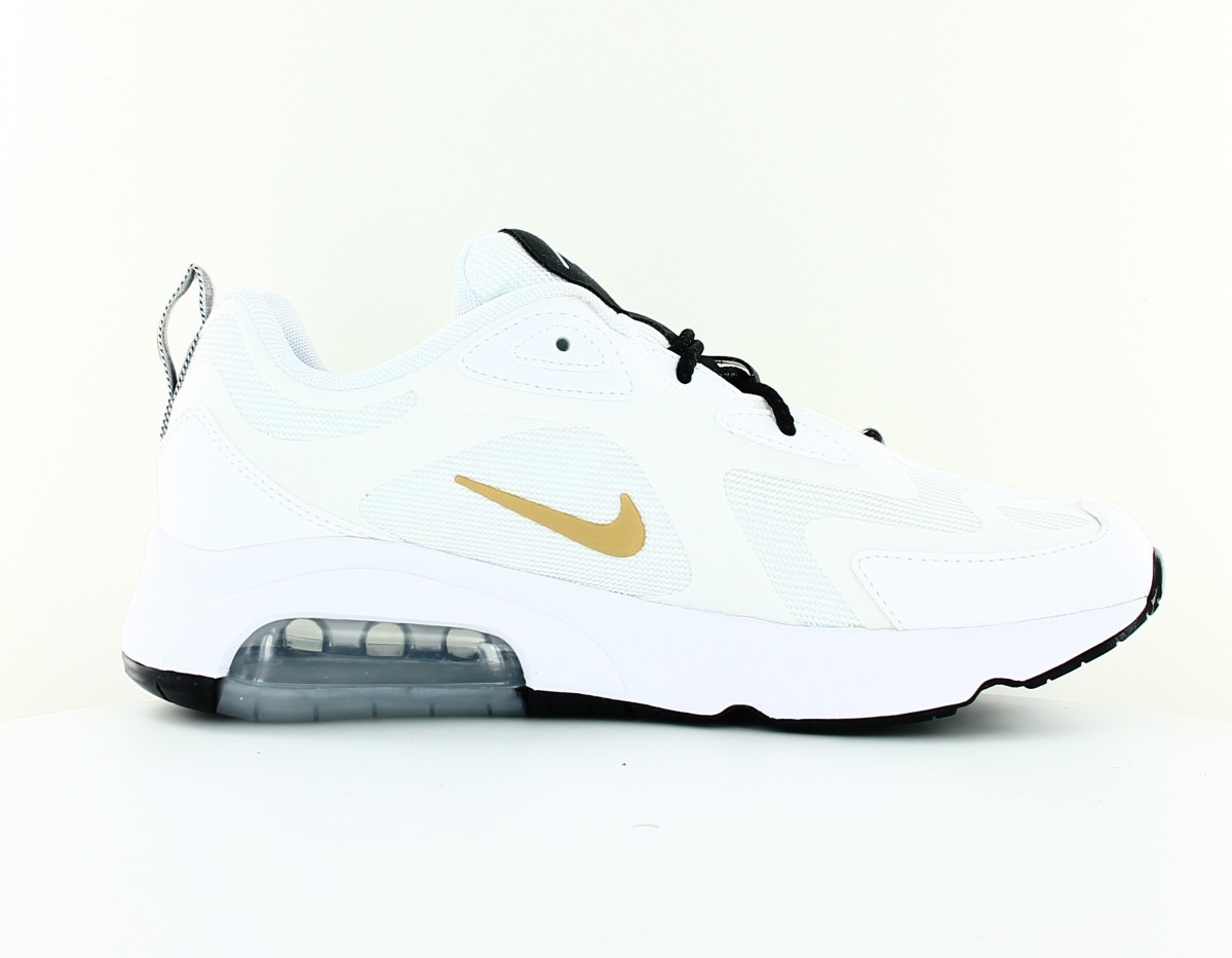 Nike Air max 200 blanc or noir