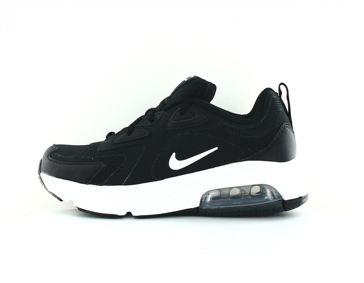 Nike Air max 200 gs noir blanc