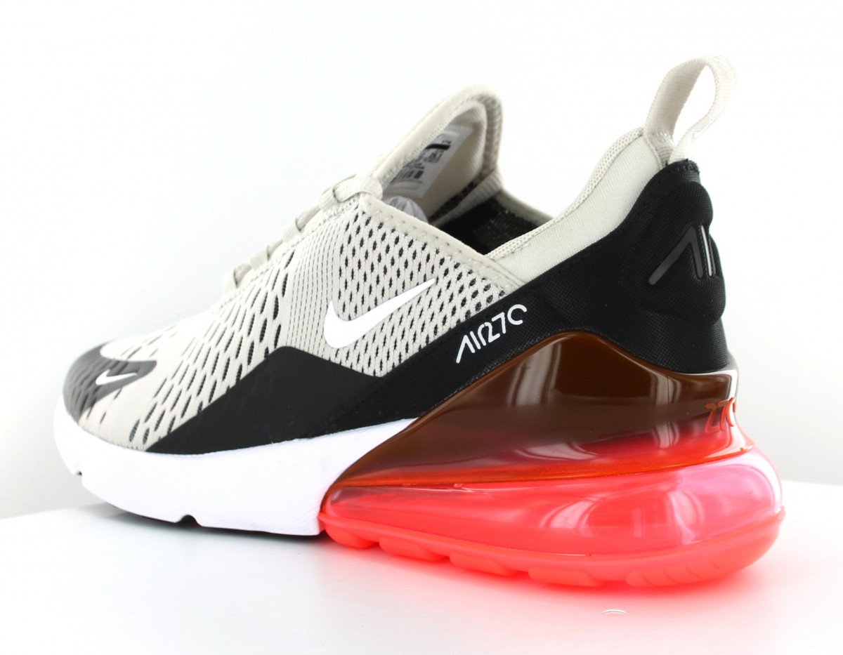 Nike Air Max 270 black-light-bone-hot-punch