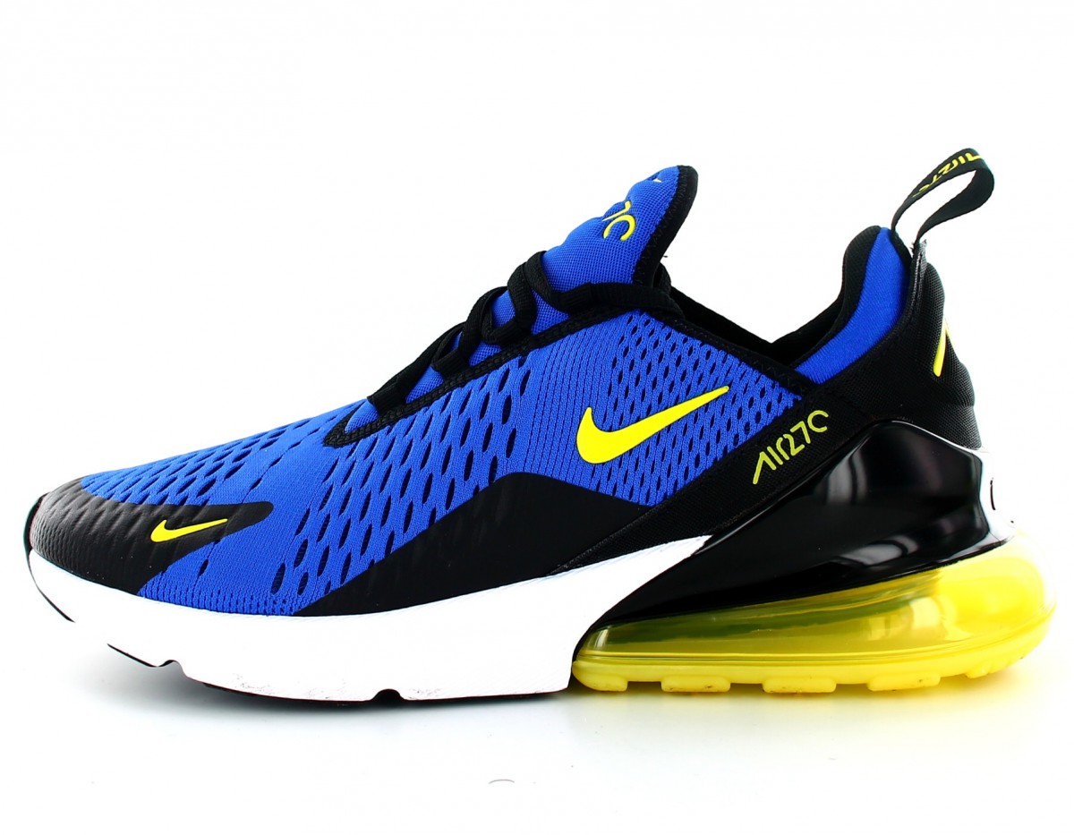 Nike Air Max 270 bleu jaune noir