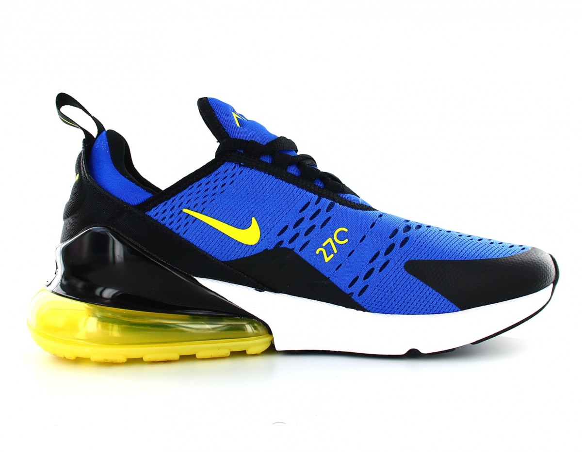 Nike Air Max 270 bleu jaune noir