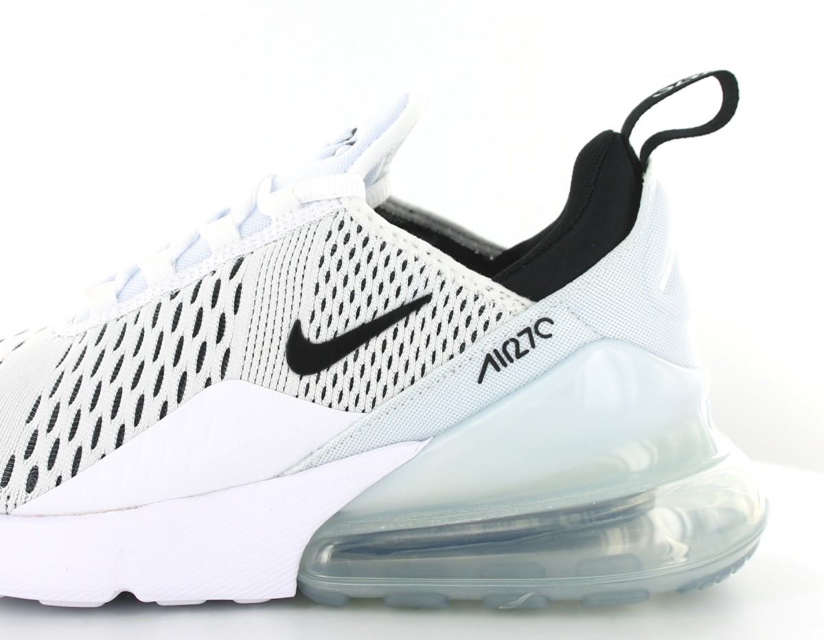 women's white and black air max 270