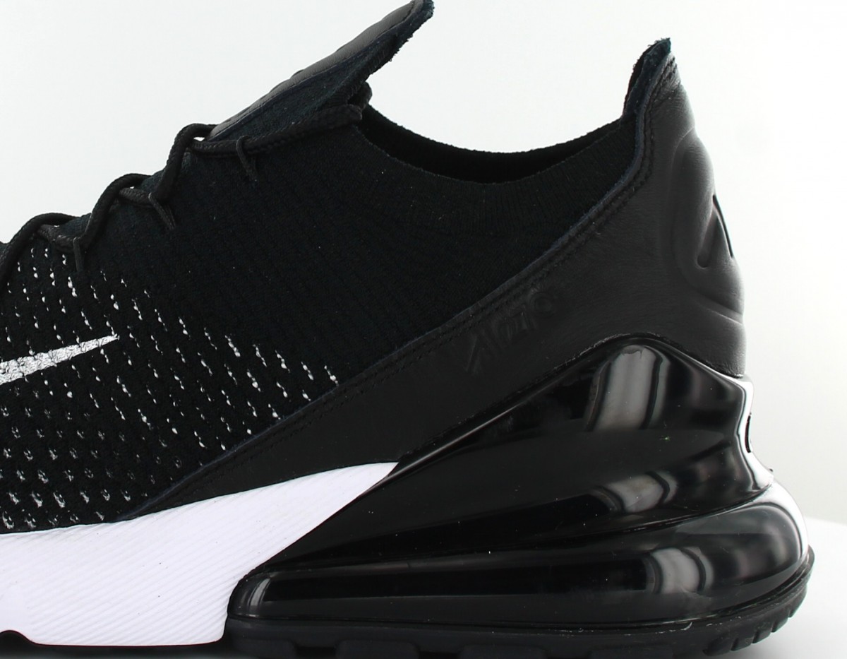 Nike Air max 270 flyknit Black white white