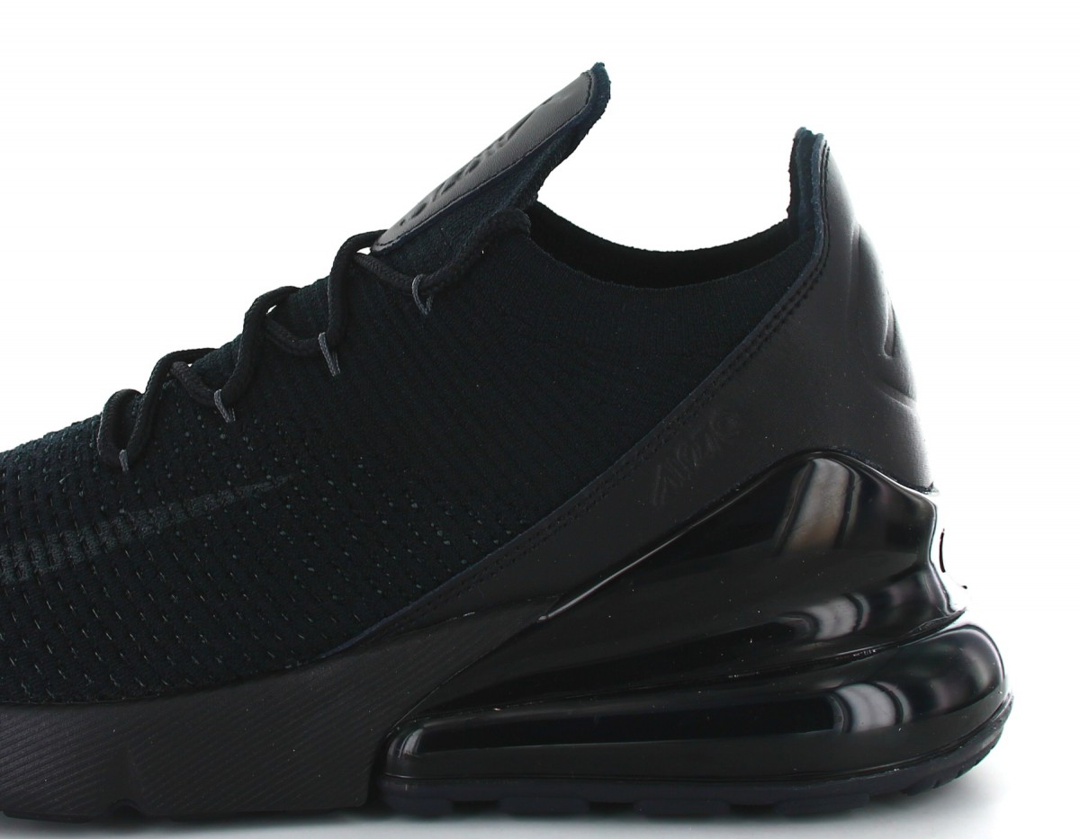 Nike Air max 270 flyknit noir-noir