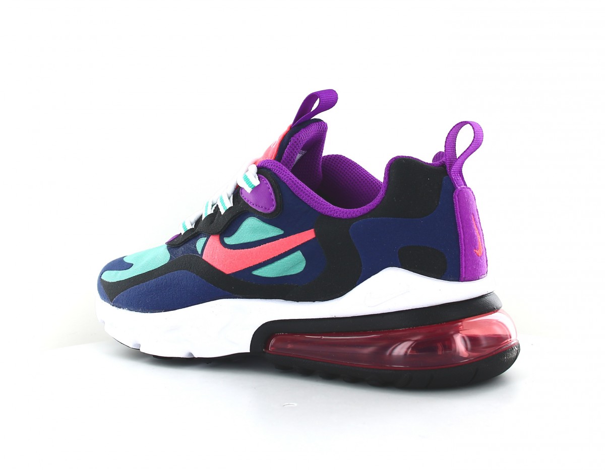 Nike Air max 270 react gs bleu noir