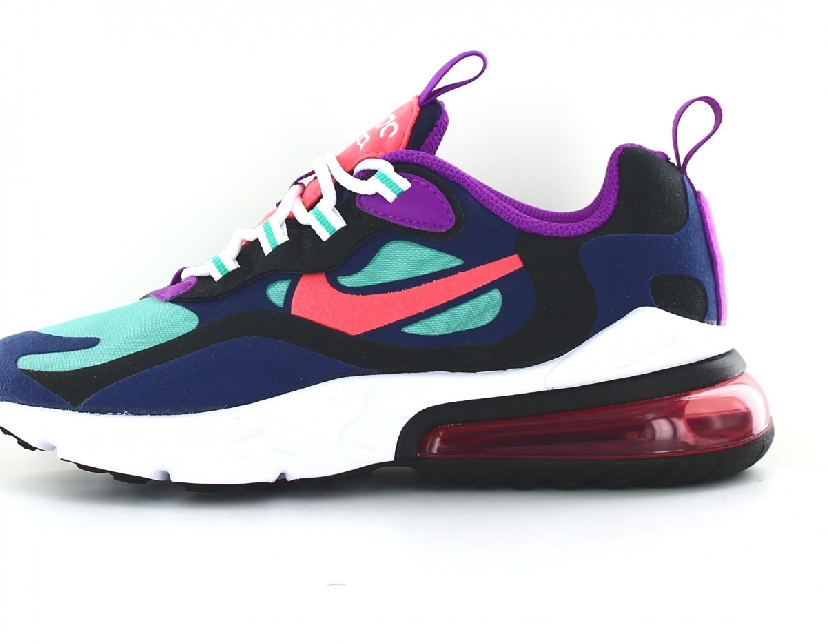 Nike Air max 270 react gs bleu noir