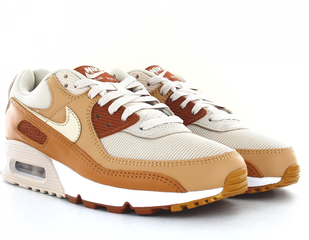 Nike Air max 90 Beige wheat blanc