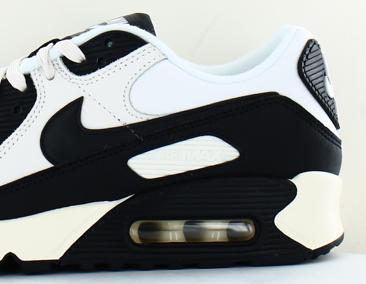 Nike Air max 90 blanc noir beige