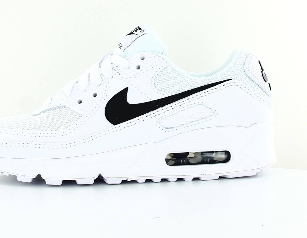 Nike Air Max 90 femme blanc noir blanc noir