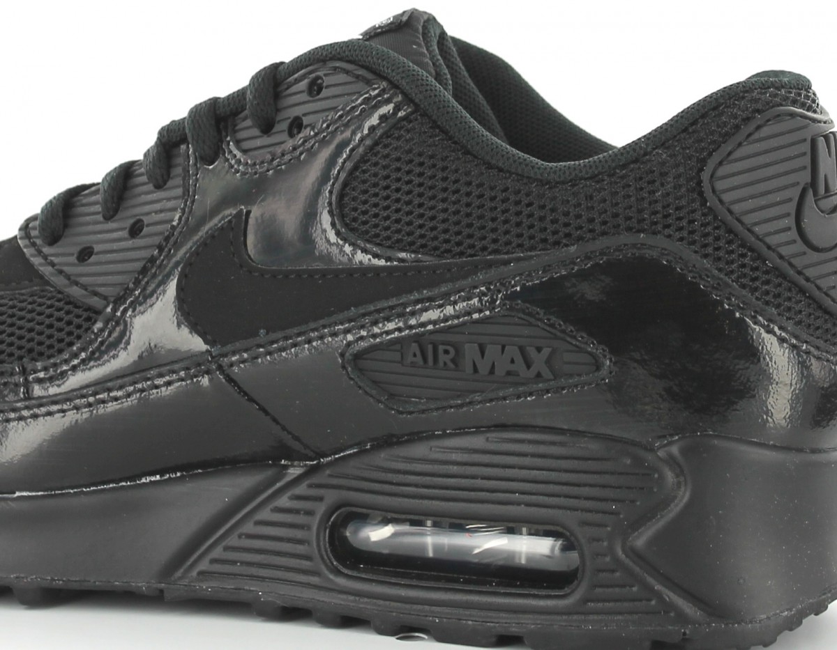 Nike Air max 90 premium femme NOIR/BRILLANT