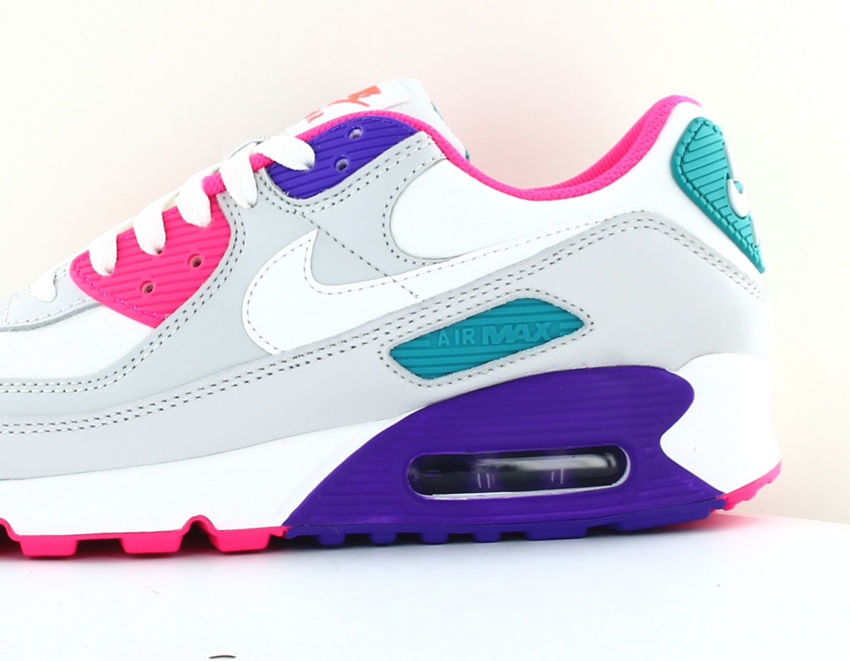 Nike Air Max 90 homme blanc multicolor