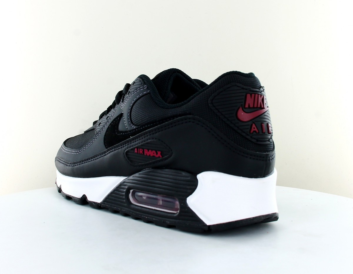 NIKE AIR MAX 90 NOIR/BLANC - SNEAKERS HOMME