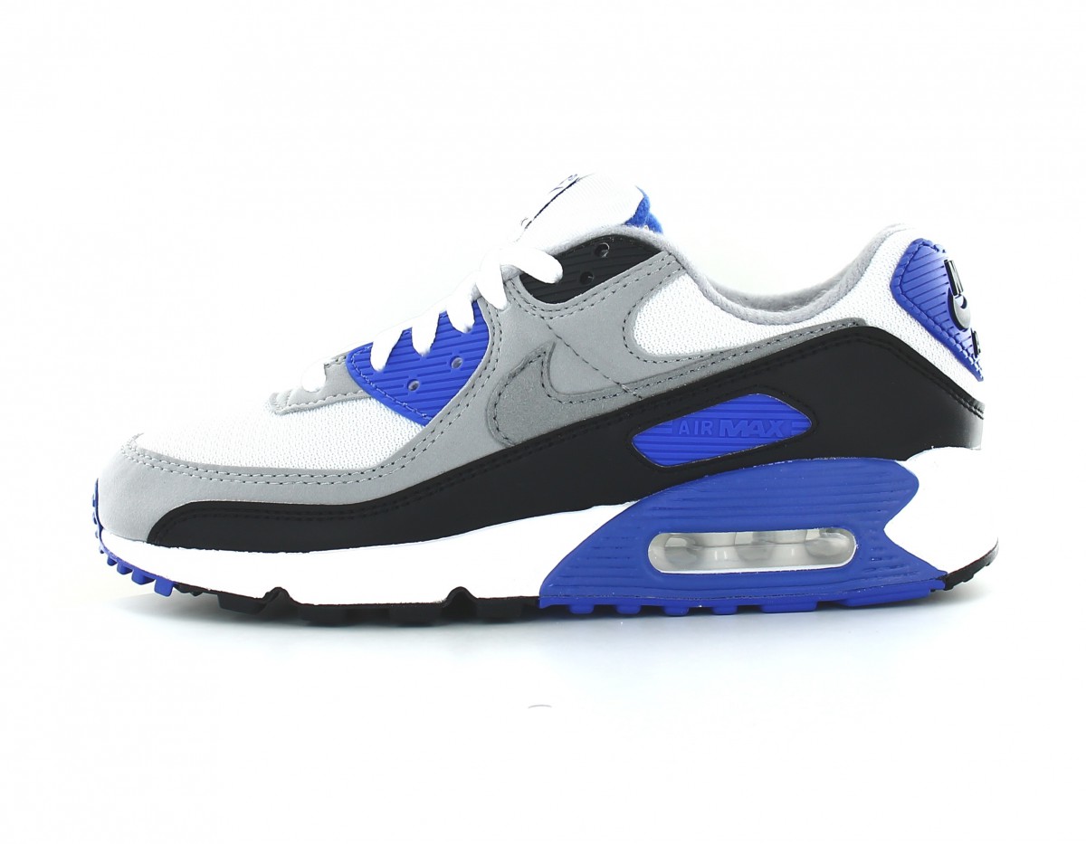 Nike Air Max 90 og hyper royal blanc gris bleu hyper royal