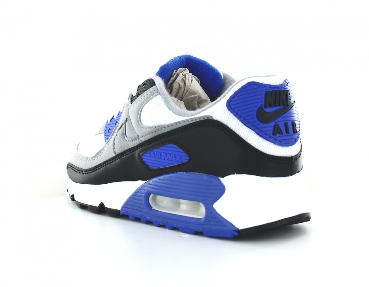 Nike Air Max 90 og hyper royal blanc gris bleu hyper royal