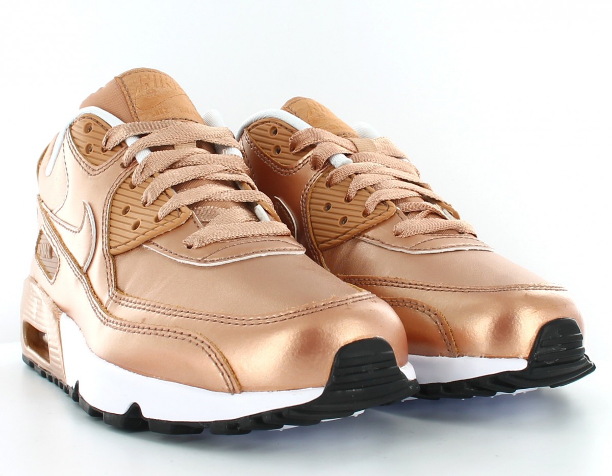 Nike Air Max 90 SE leather GS Metallic Bronze/Metallic Bronze