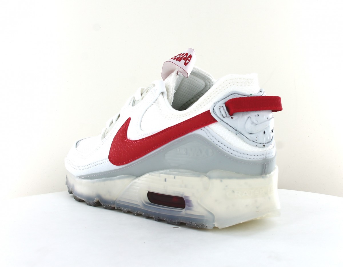 Nike Air max 90 terrascape blanc gris rouge