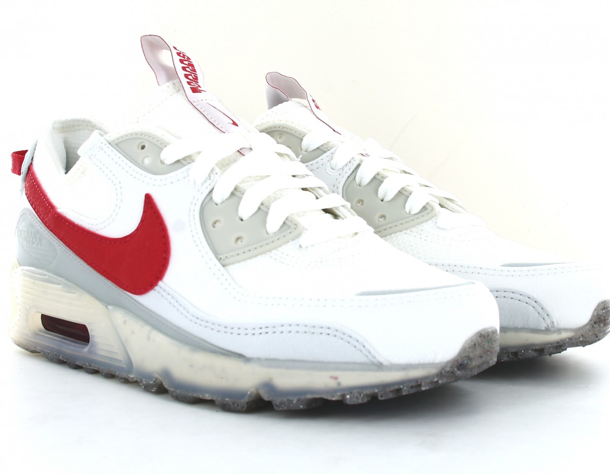 Nike Air max 90 terrascape blanc gris rouge