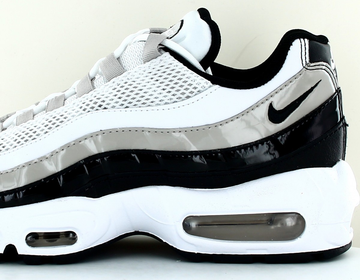 Nike Air max 95 essential blanc noir gris vernis
