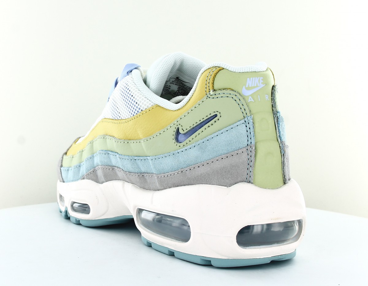 Nike Air max 95 pastel blanc multicolor pastel