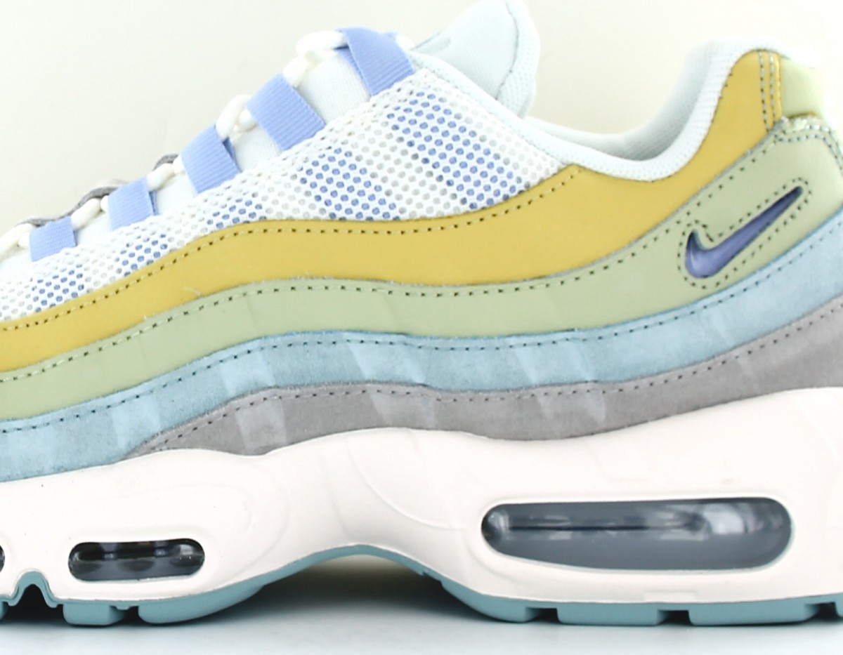 Nike Air max 95 pastel blanc multicolor pastel