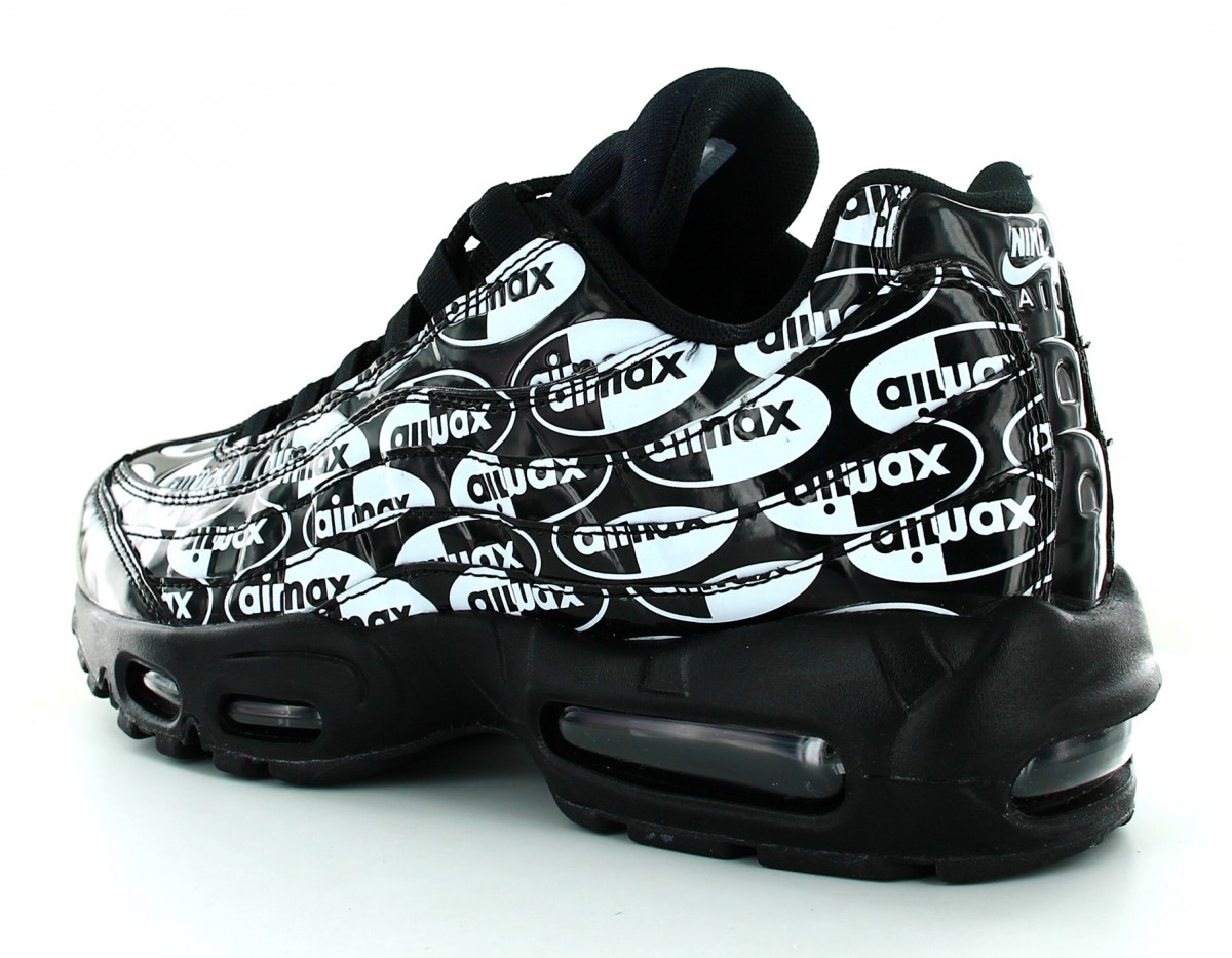 Nike Air max 95 premium Noir blanc