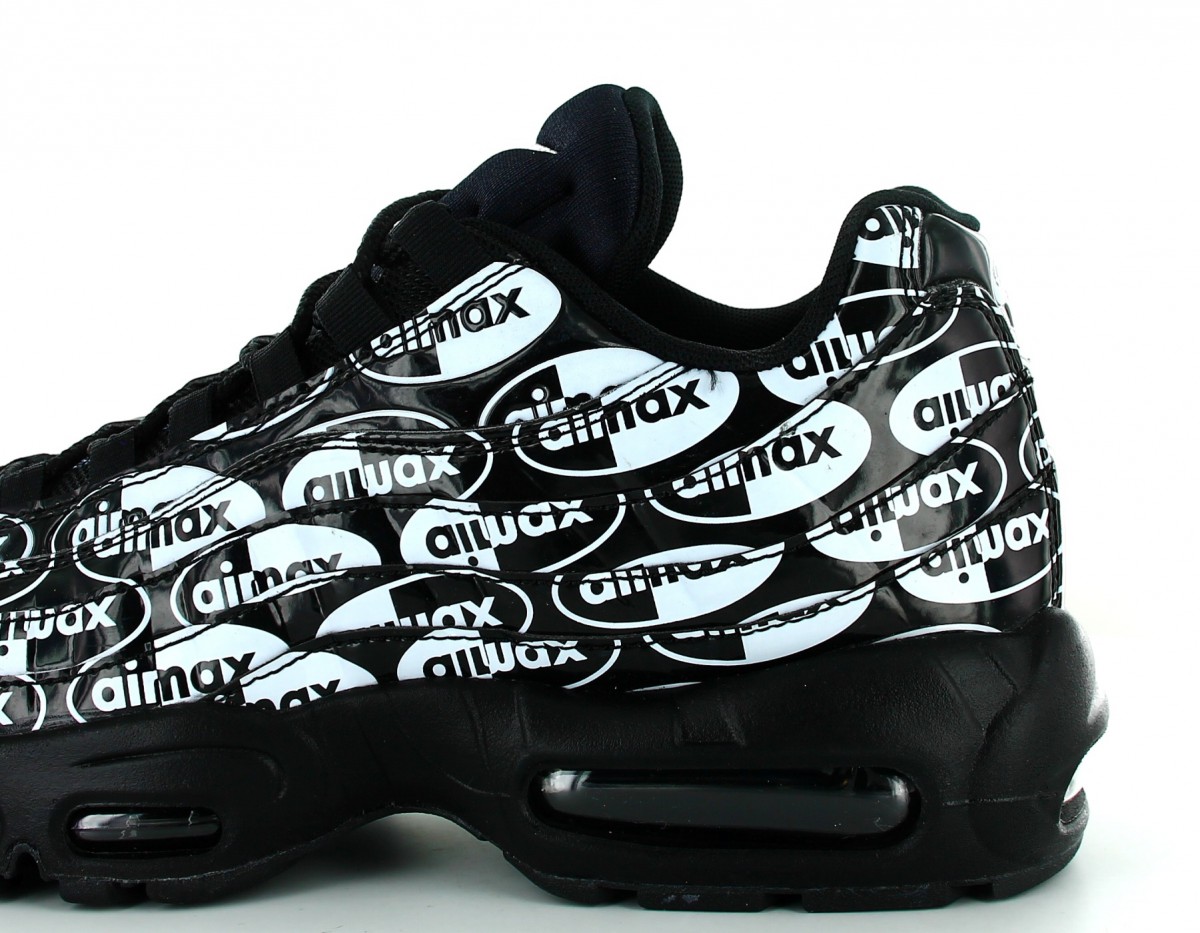 Nike Air max 95 premium Noir blanc