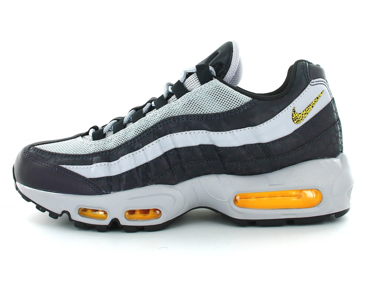 Nike Air Max 95 SE Reflective noir gris safari jaune