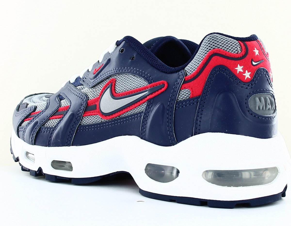 Nike Air max 96 II usa bleu marine argent rouge blanc