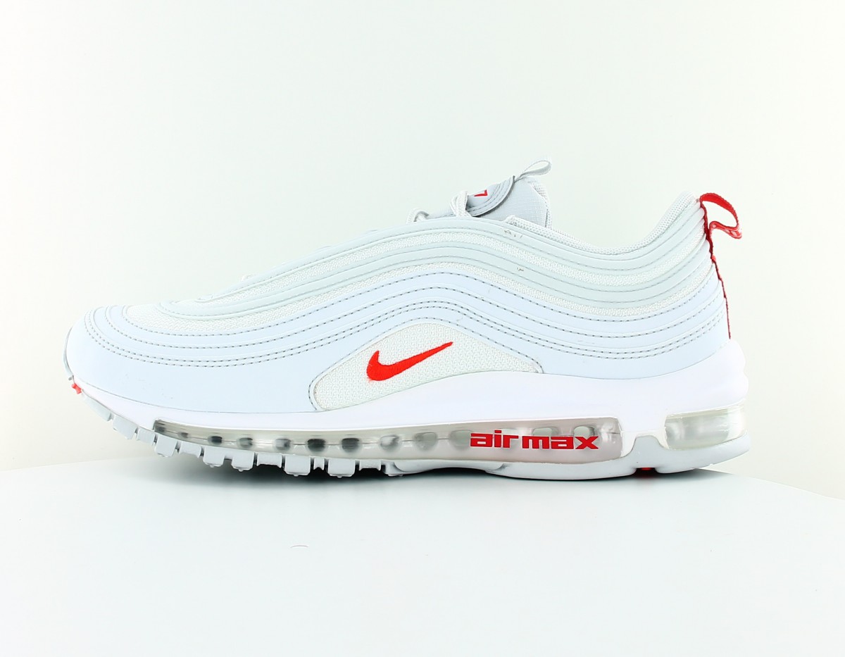 Nike Air Max 97 gris team orange