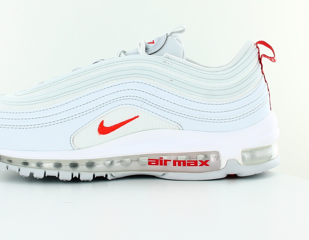 Nike Air Max 97 gris team orange