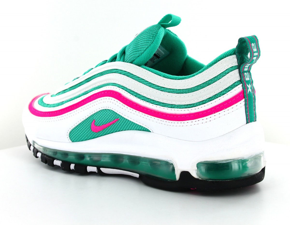 Air Max 97 GS South Beach Blanc-vert-rose 921522-101