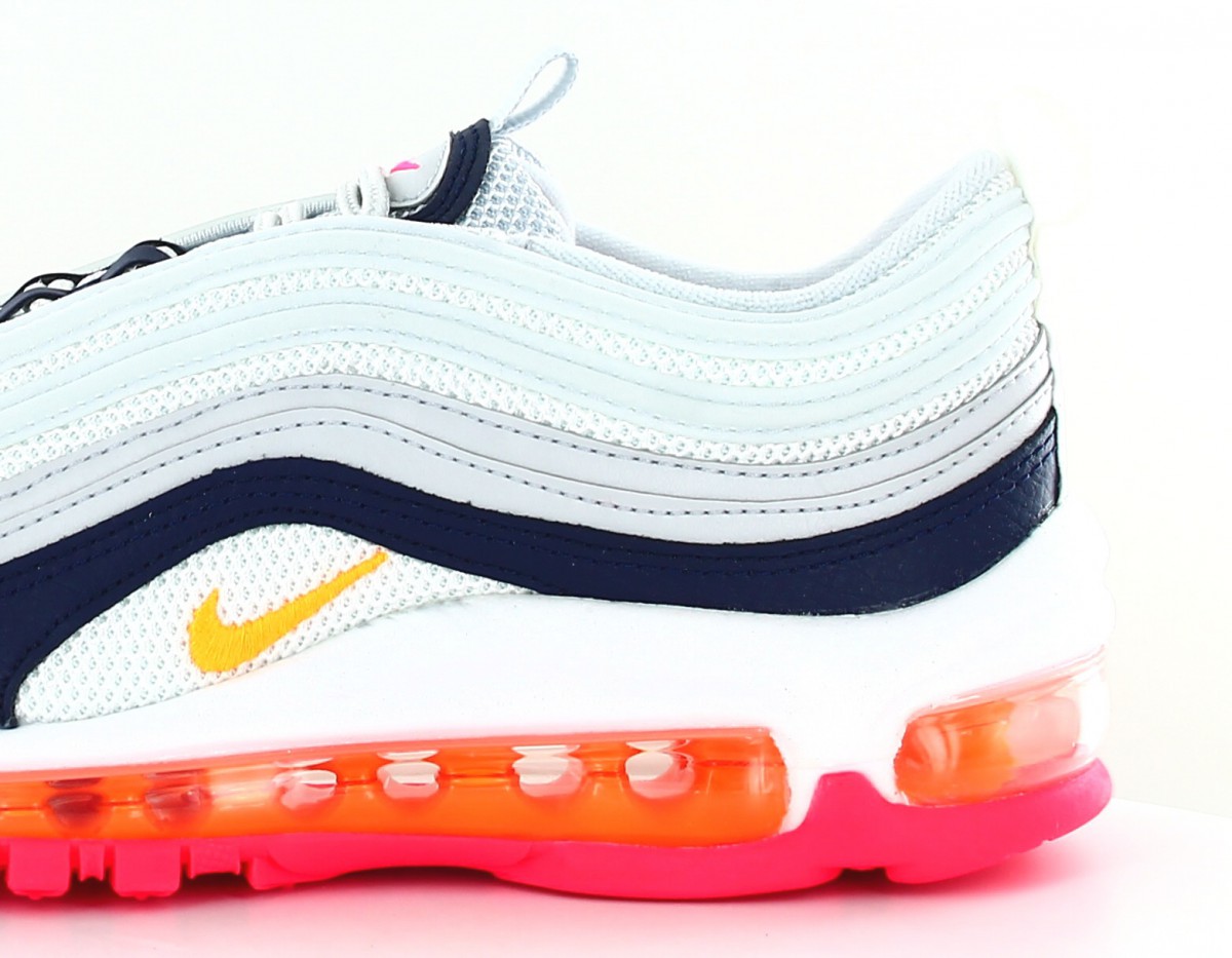  Nike Air max 97 laser orange pack gris bleu laser orange