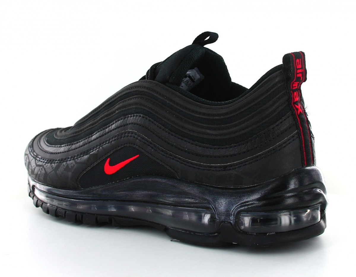 Nike Air Max 97 Noir noir rouge