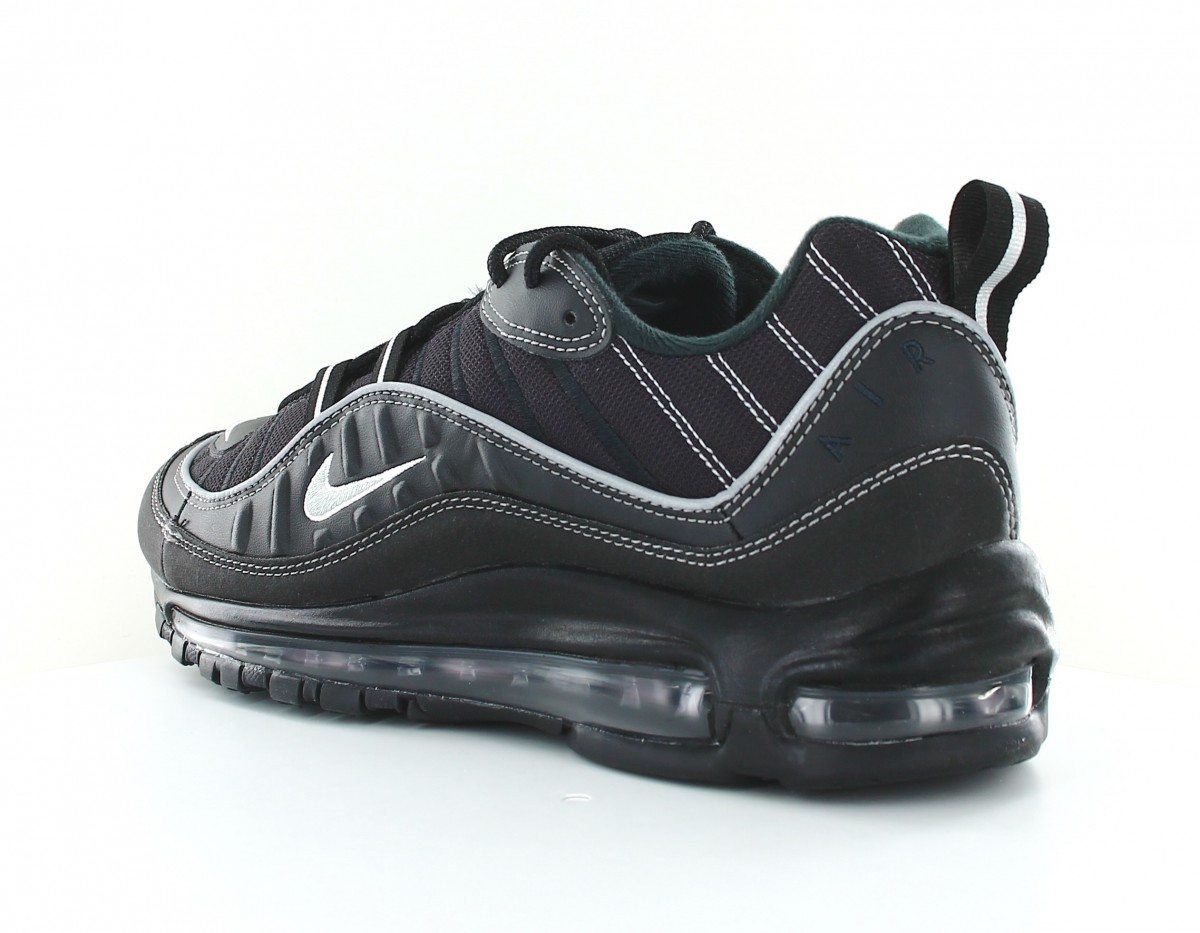 Nike Air max 98 noir argent