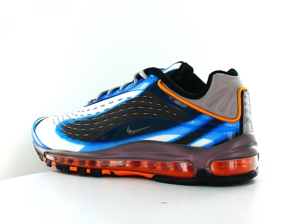 Nike Air Max Deluxe photo blue-orange peel