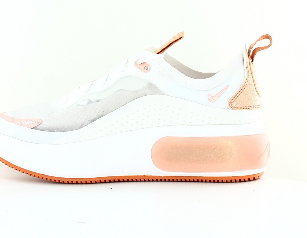 Nike Air max dia lx blanc rose metallic