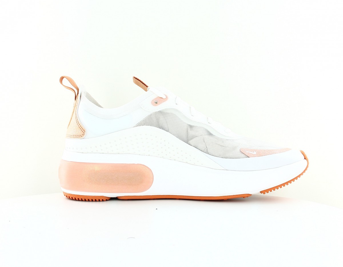 Nike Air max dia lx blanc rose metallic