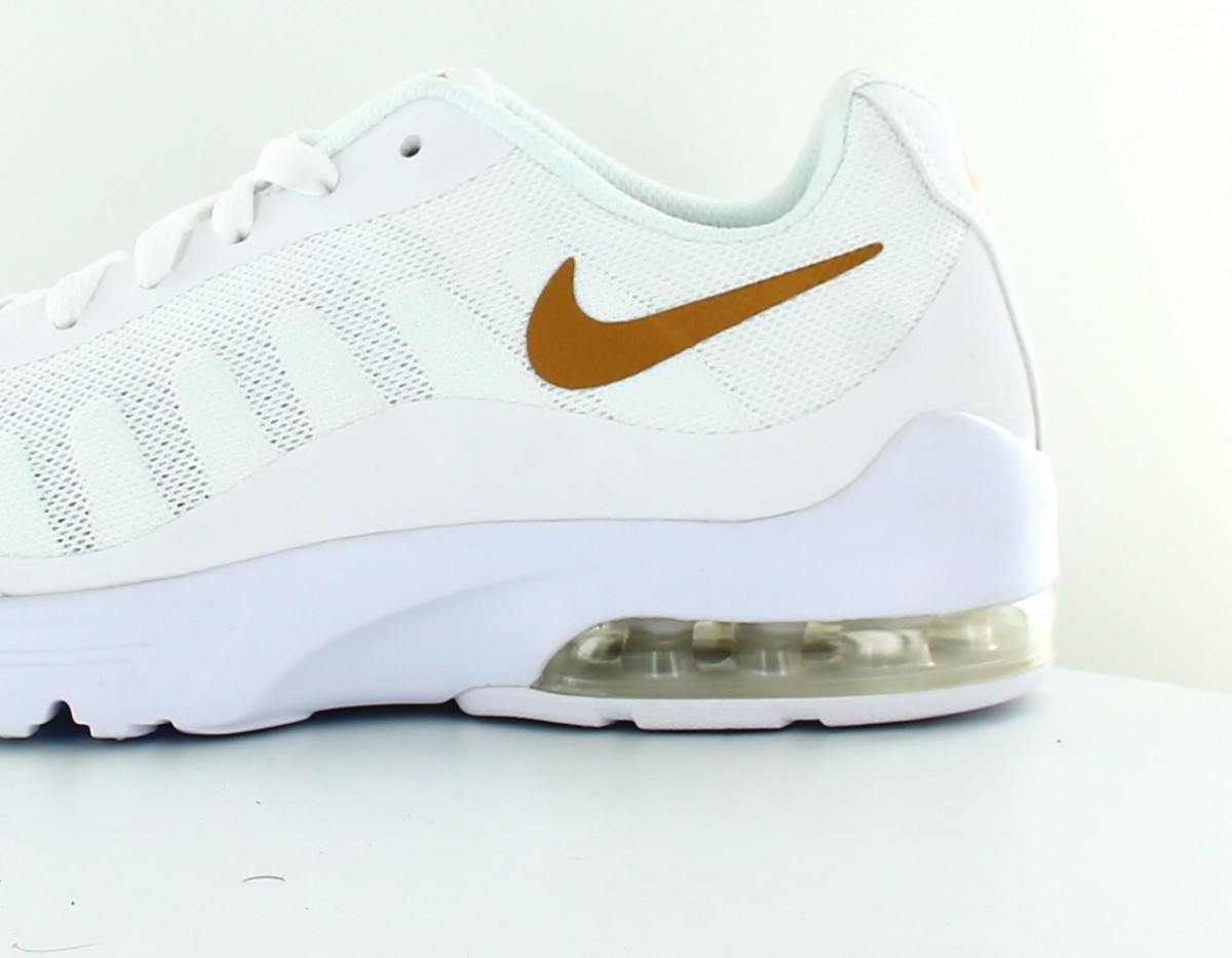 Nike Air max invigor gs blanc blanc or