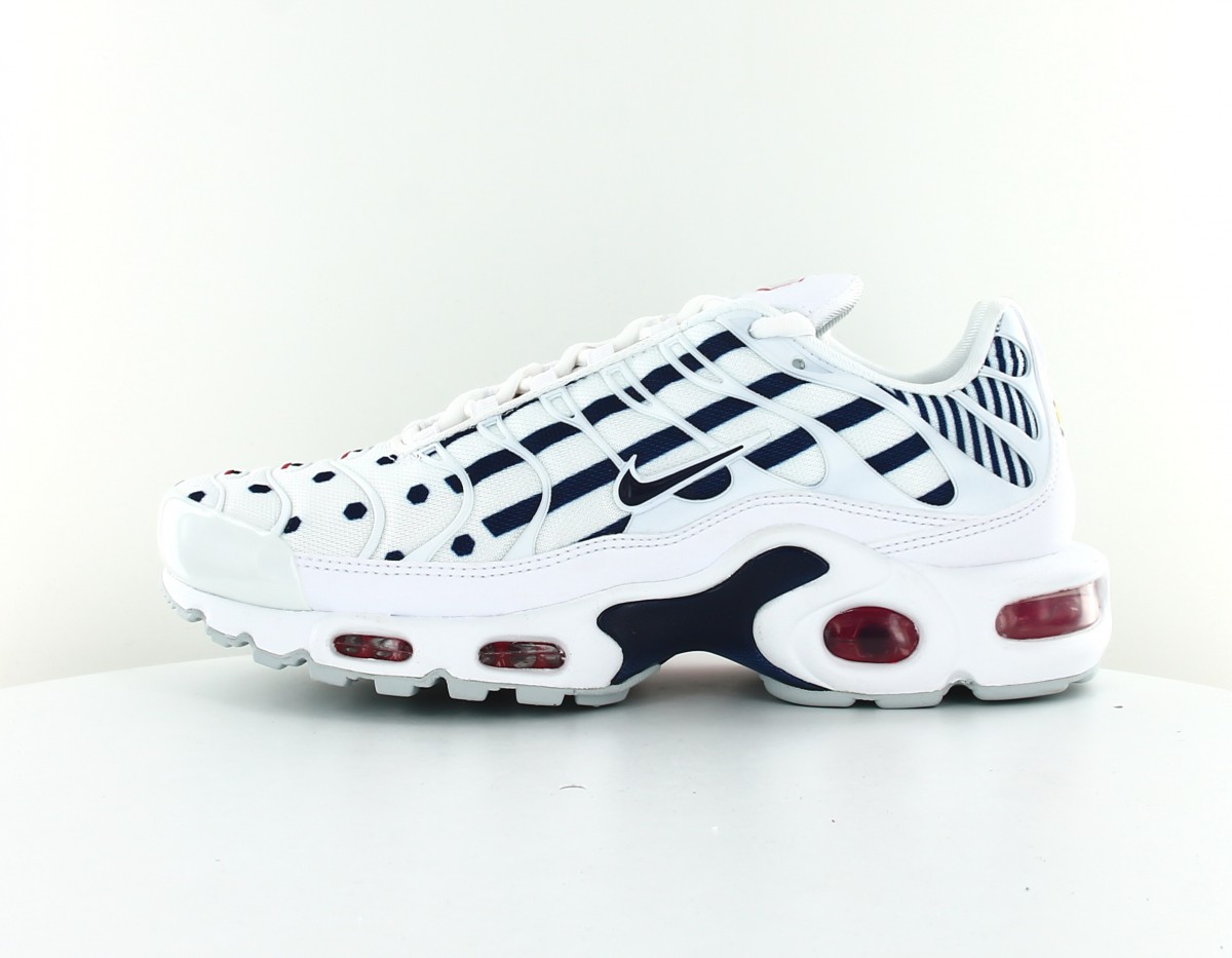 Nike Air max plus tn women blanc bleu rouge