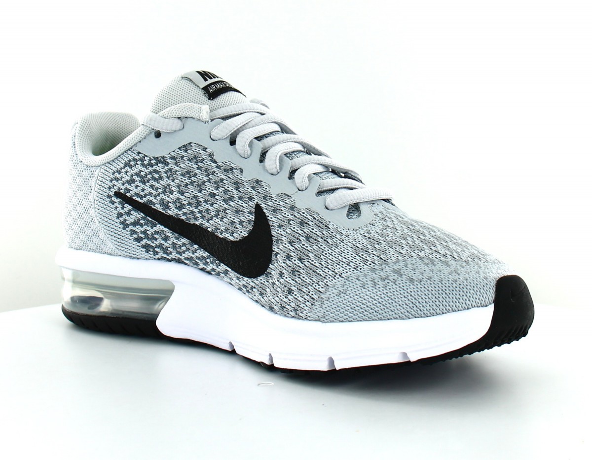 Nike Air Max Sequent 2 GS gris-noir