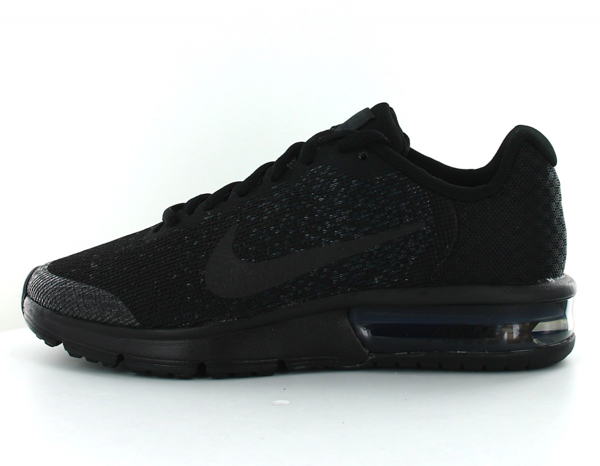 Nike Air Max Sequent 2 GS Noir-Gris-Blanc